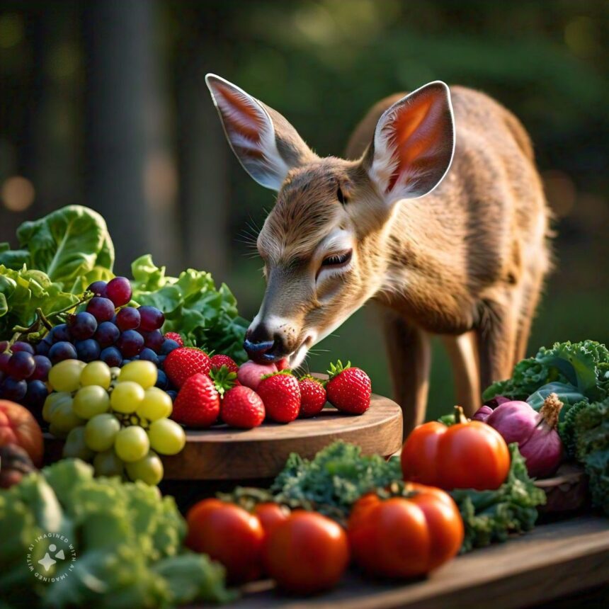 can deer eat horse feed