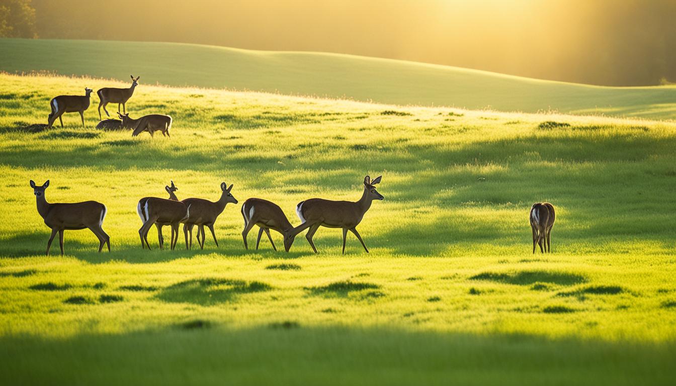 deer forage