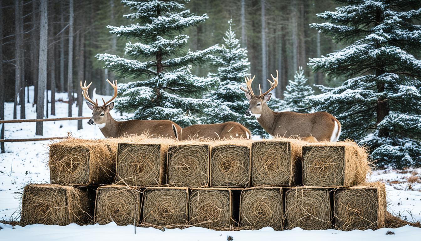 deer winter feeding