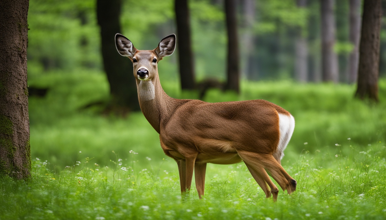 how long are deer pregnant for