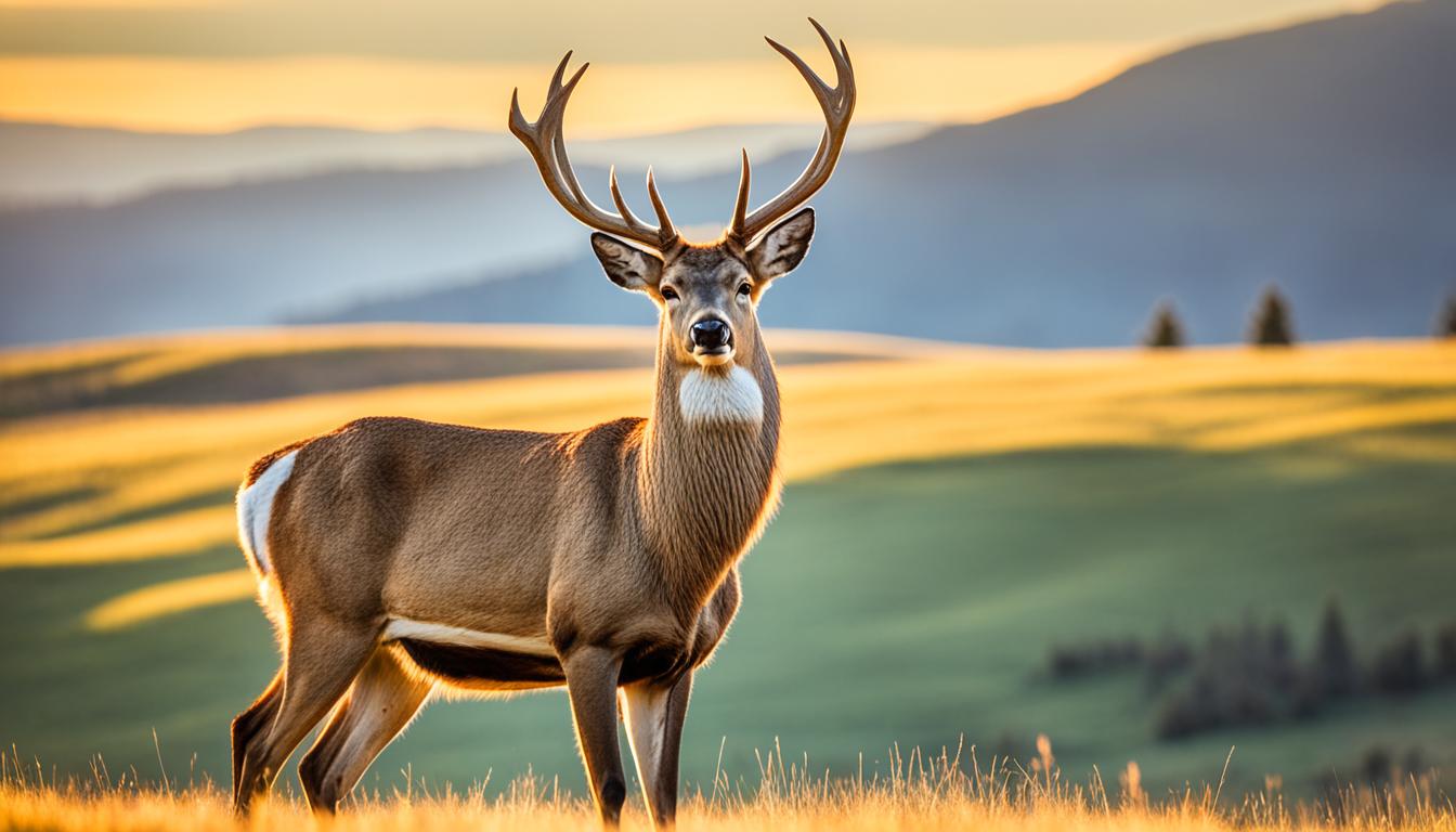 Grassland Inhabiting Deer