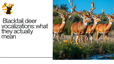 blacktail deer vocalization