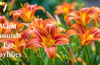What animals eat daylilies
