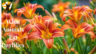 What animals eat daylilies