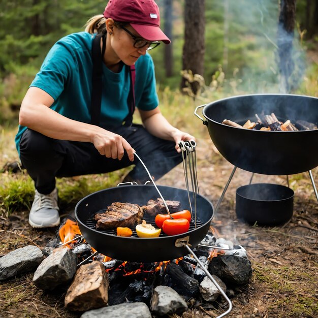 Outdoor Cooking and Camping Life