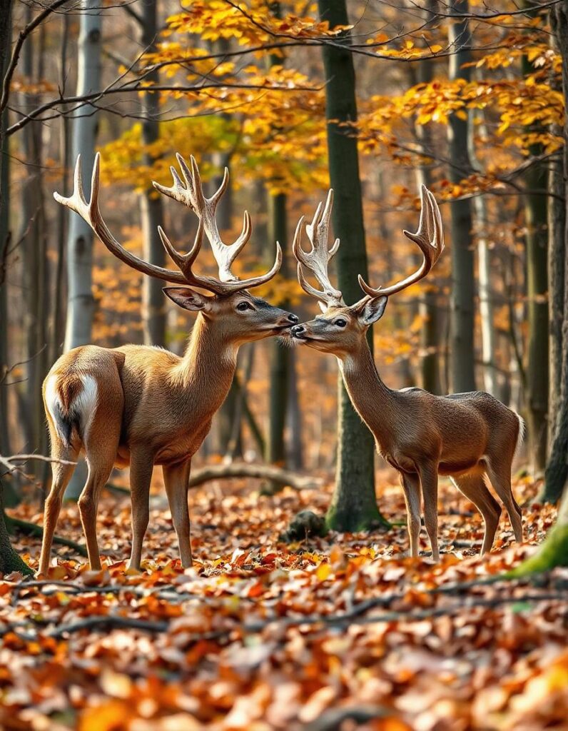 Deer breeding season