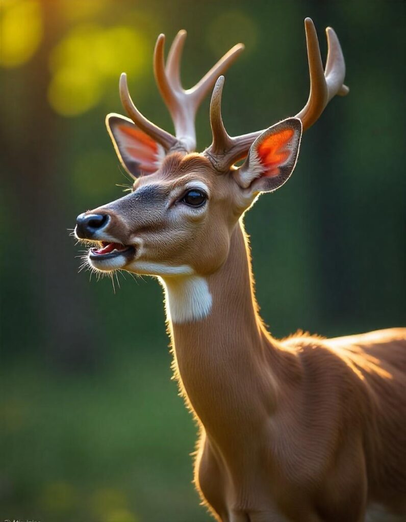 deer vocalizing
