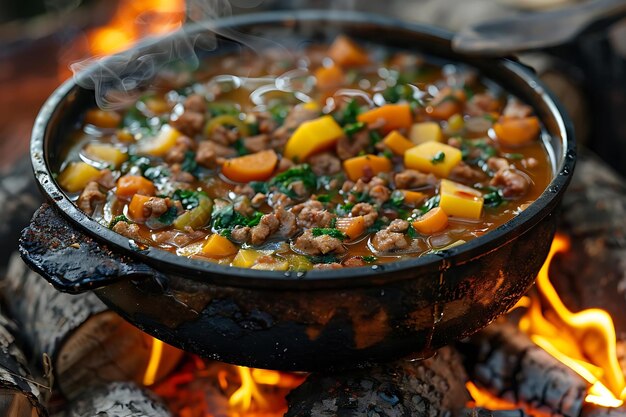 Dutch Oven Stew- Outdoor cooking and camping life