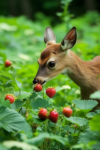 Can Deer Eat Strawberries